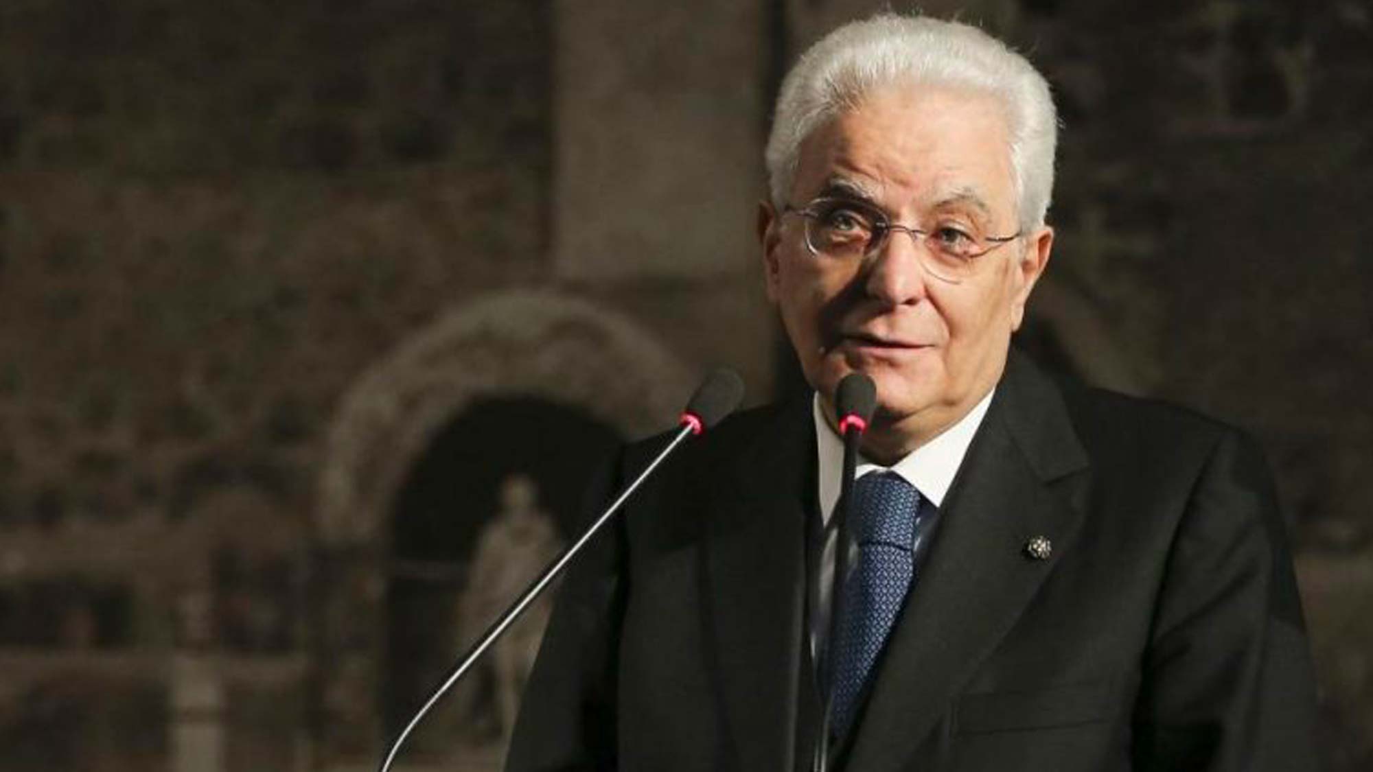 Il presidente della Repubblica, Sergio Mattarella