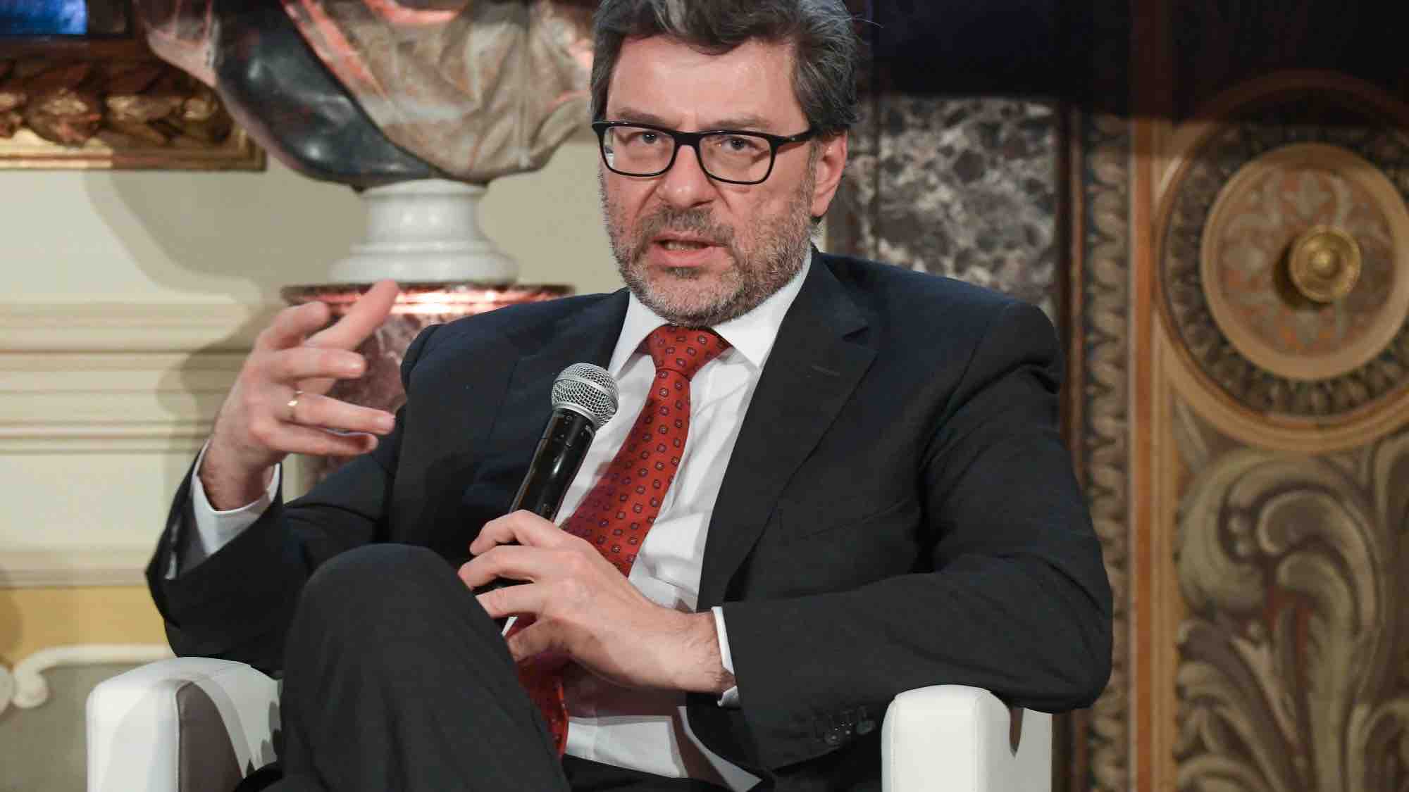 ministro giancarlo giorgetti