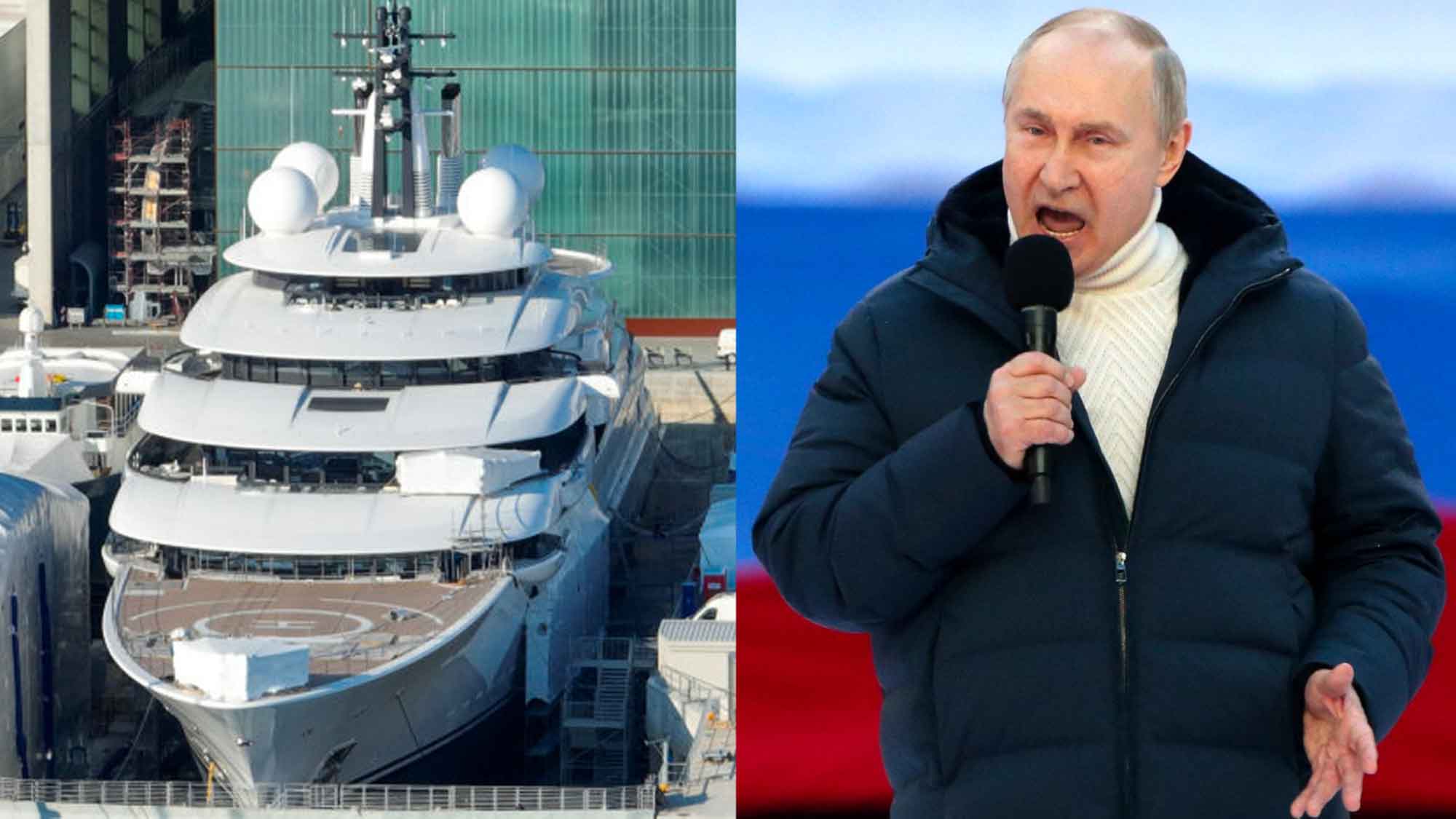 Putin Scheherazade Yacht