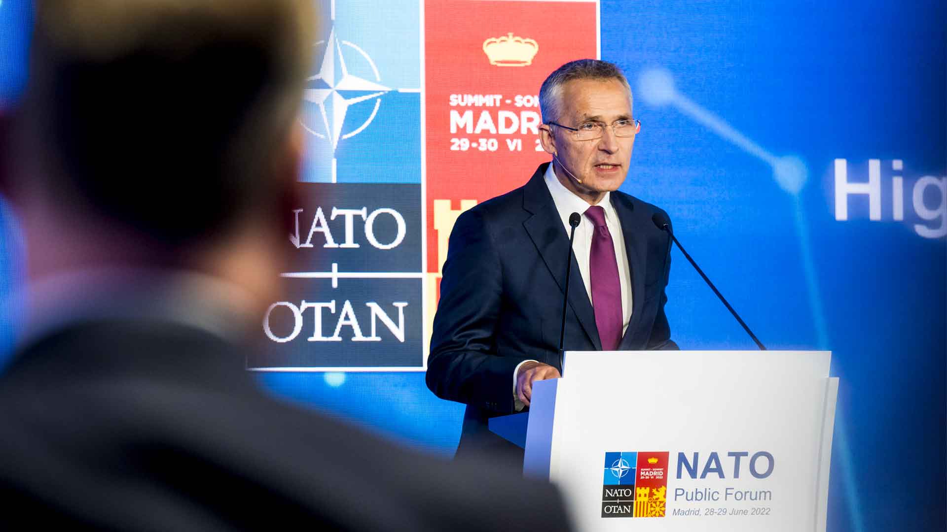 Vertice Nato a Madrid