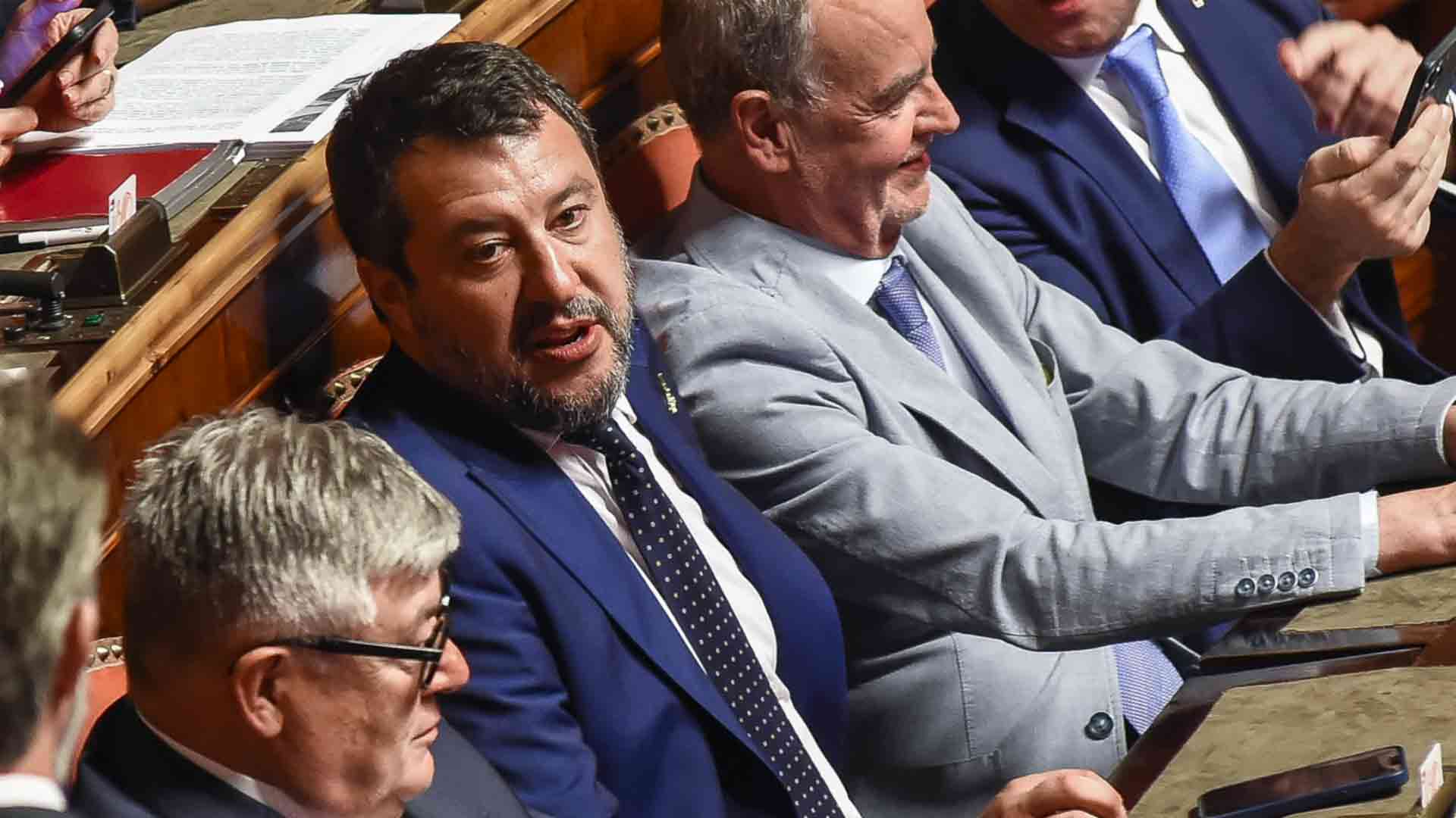 Matteo Salvini Parlamento