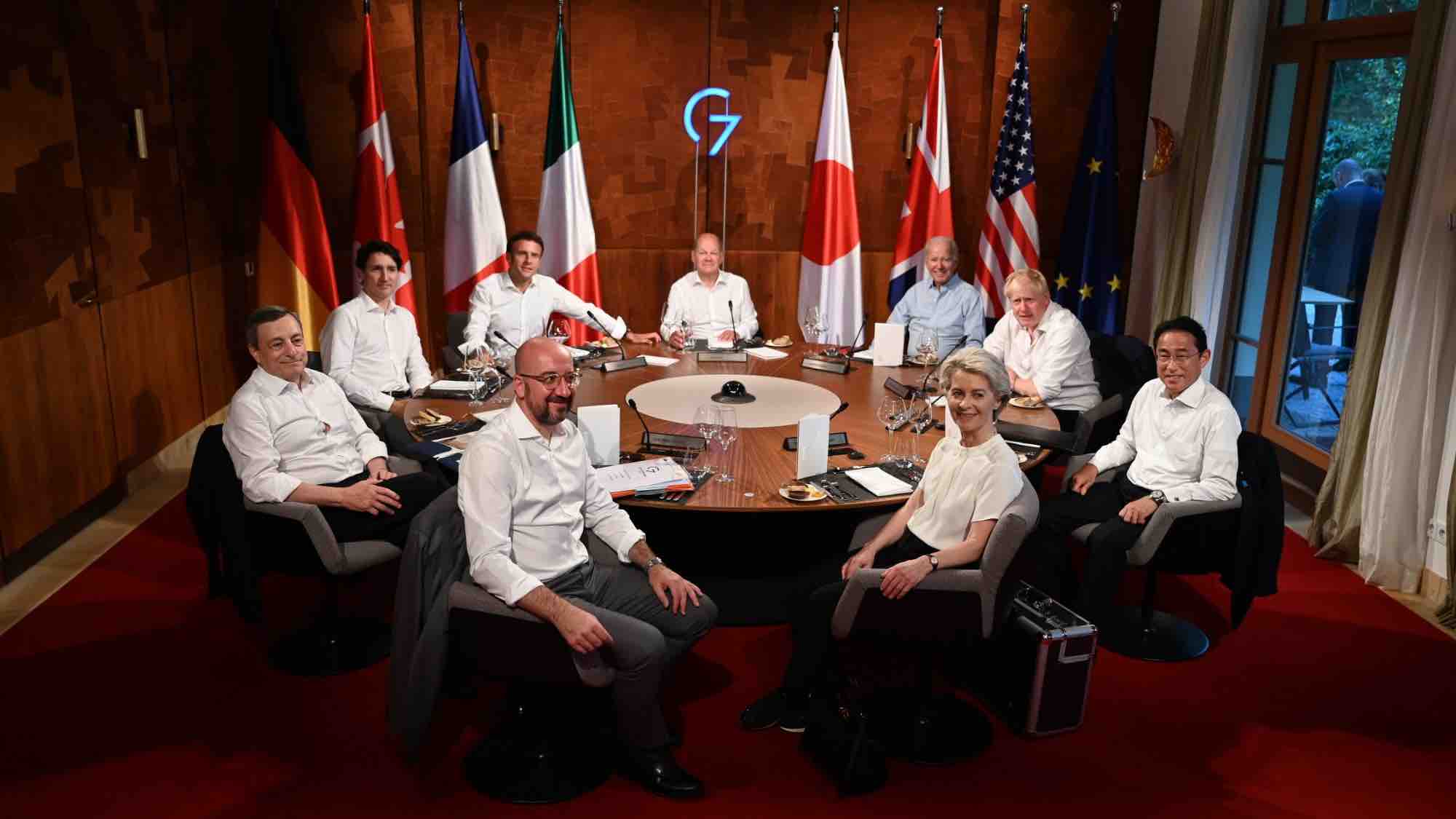 il difforme G7 mario draghi