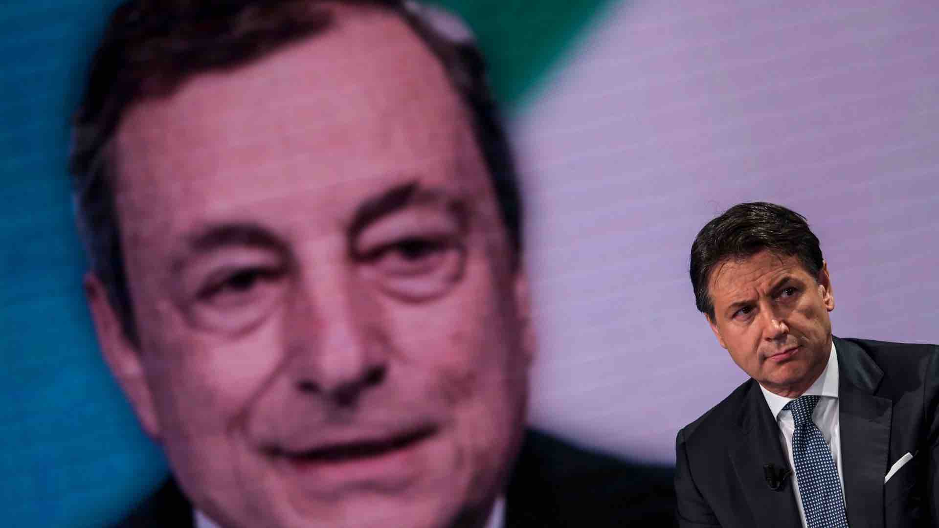 Mario Draghi Giuseppe Conte