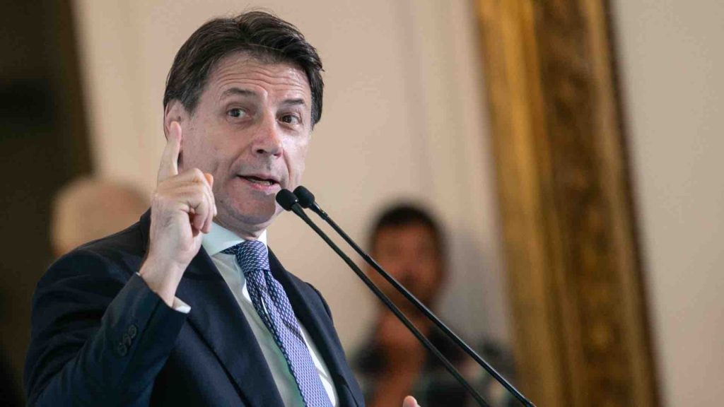 Giuseppe Conte, leader del Movimento 5 Stelle