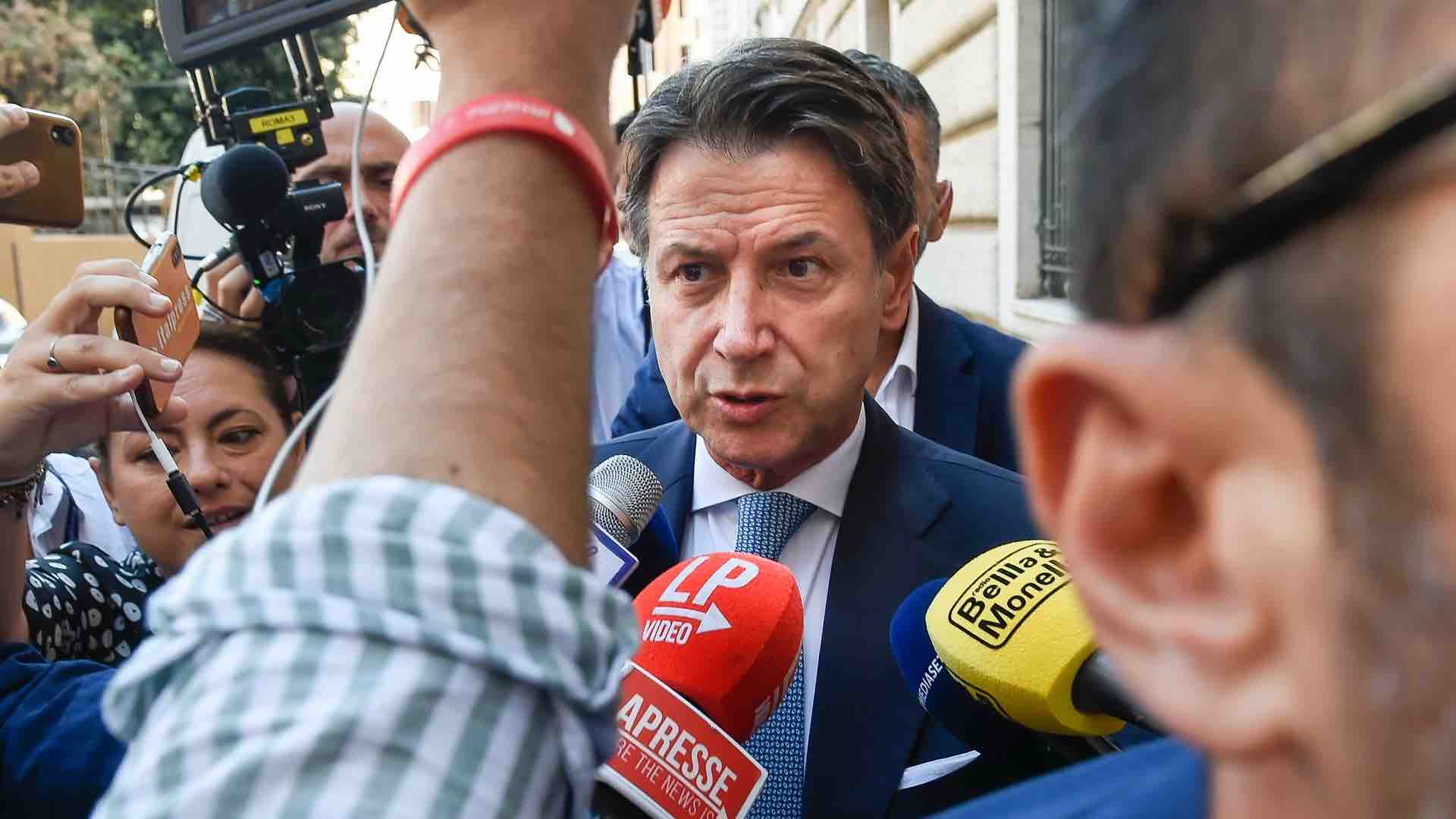 Giuseppe Conte, leader M5S