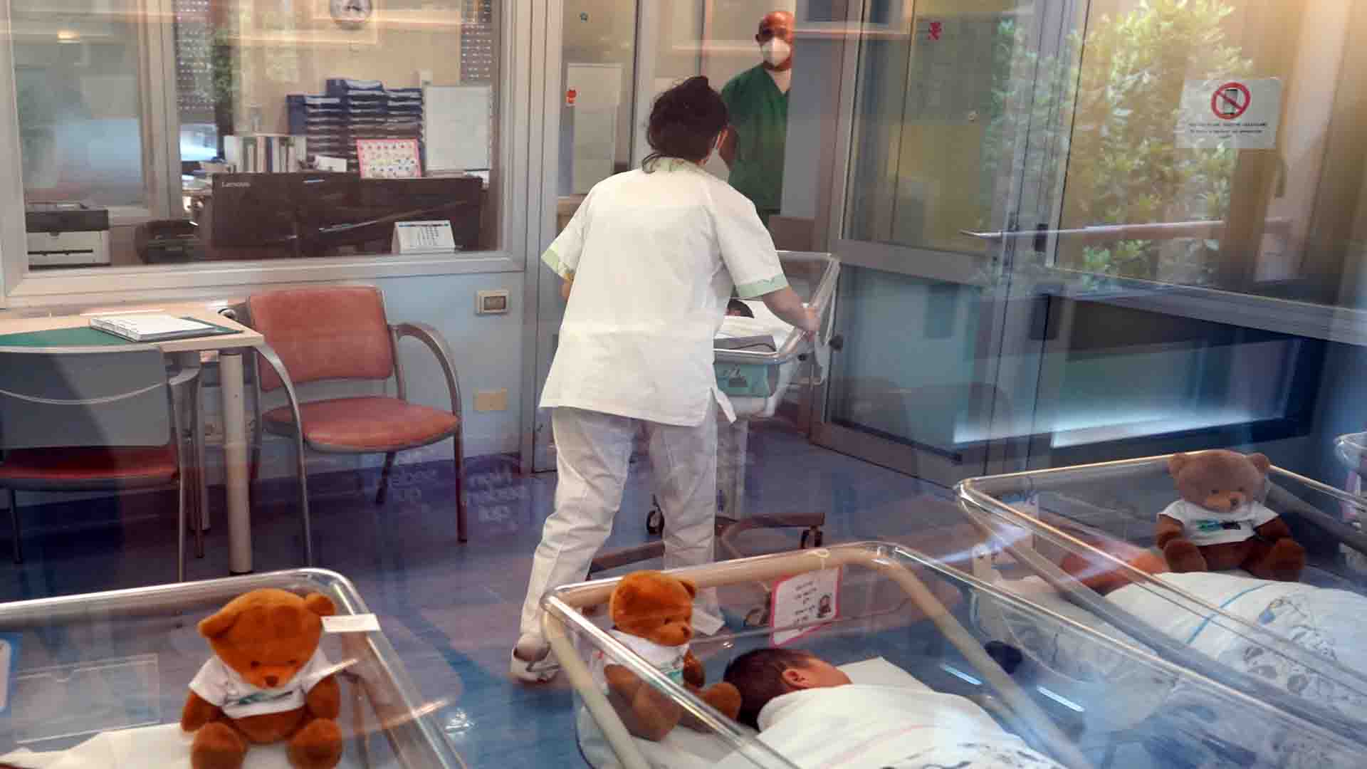 Il reparto natalità dell'ospedale