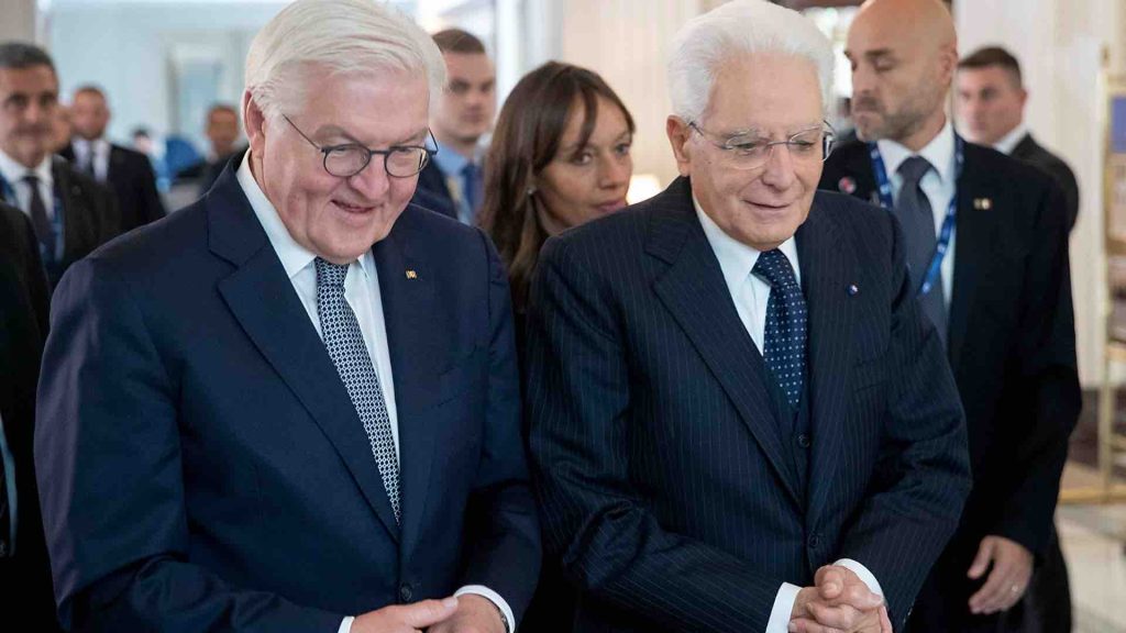 Mattarella incontra Steinmeier: Italia e Germania unite verso il futuro Mattarella incontra Steinmeier: Italia e Germania unite verso il futuro