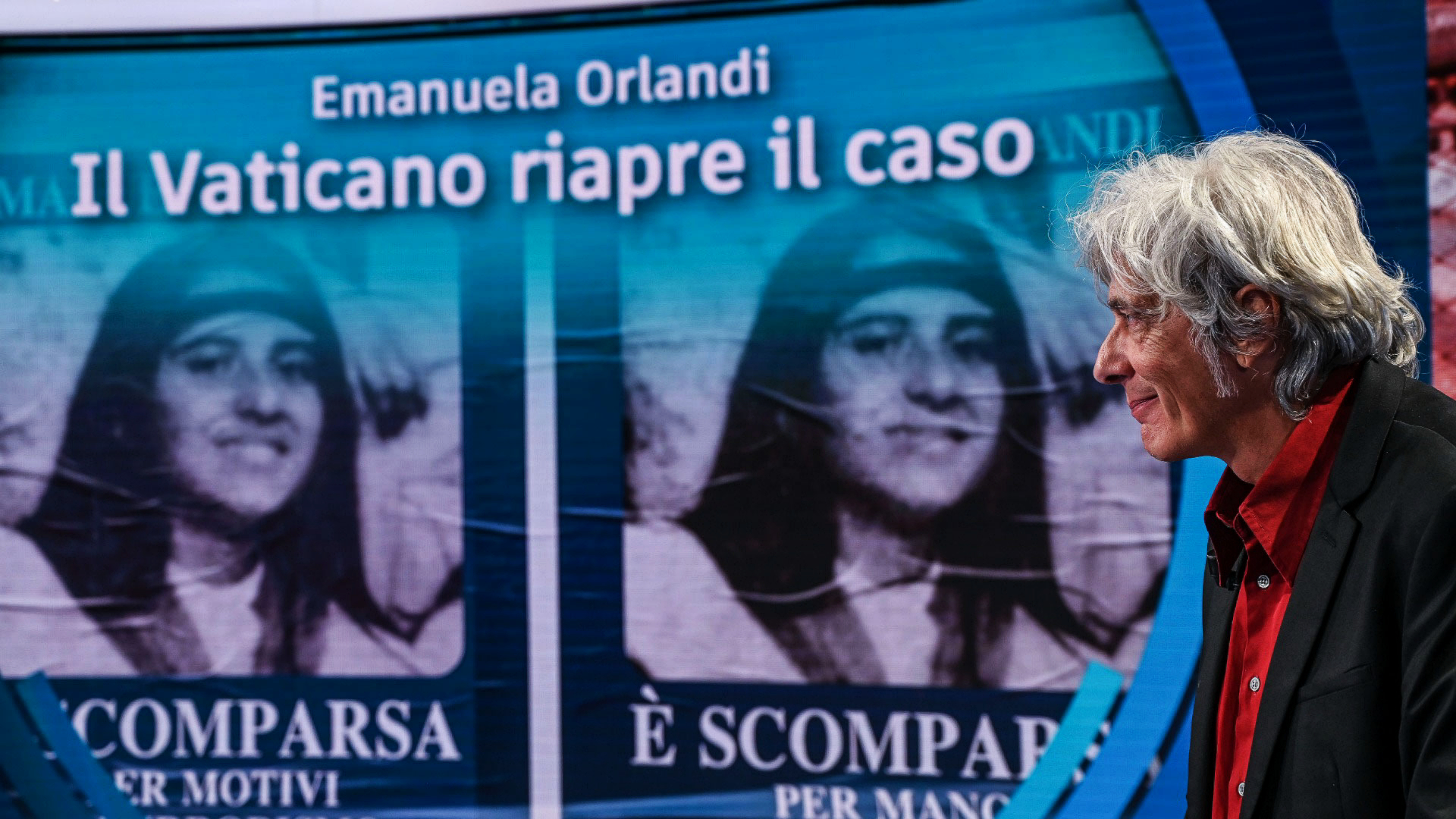 Pietro e Natalina Orlandi, fratello e sorella di Emanuela, la ragazza scomparsa da 40 anni