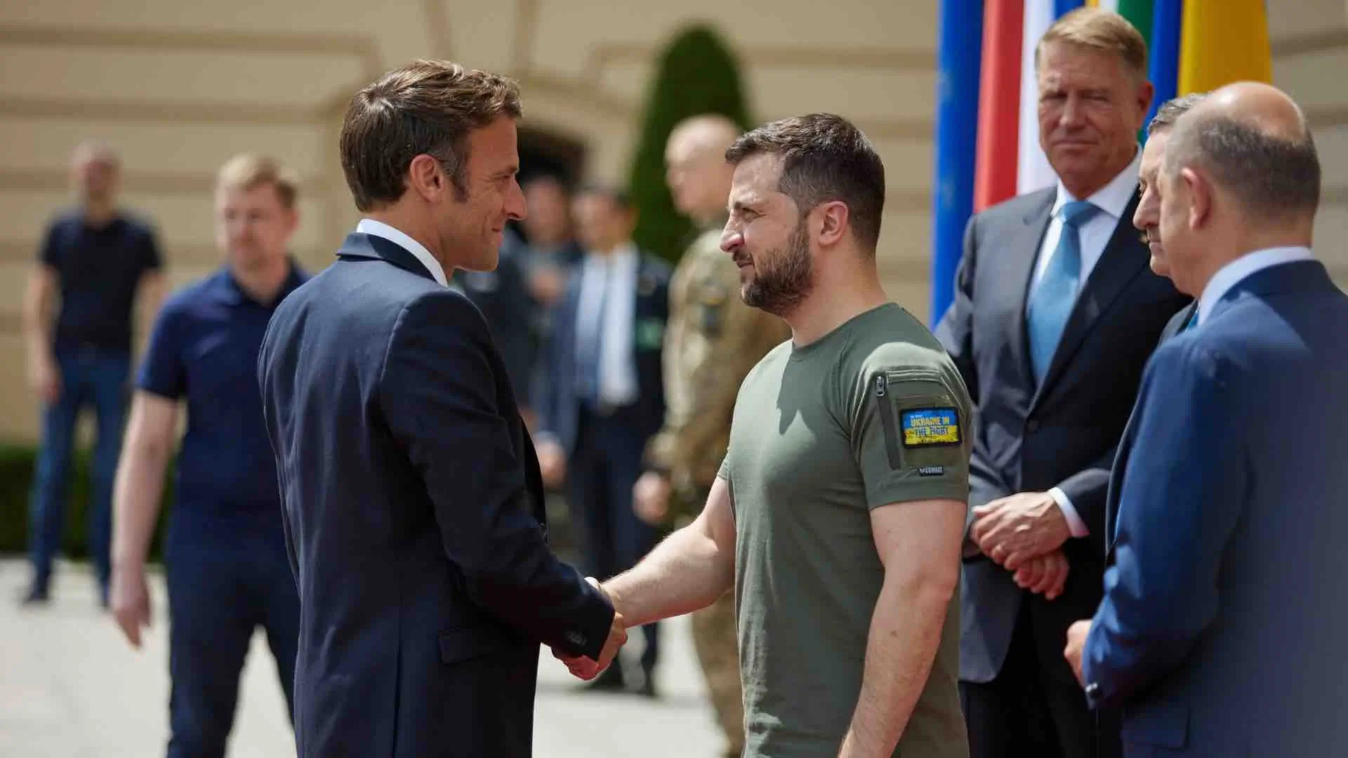 Macron - Zelensky Francia - Ucraina