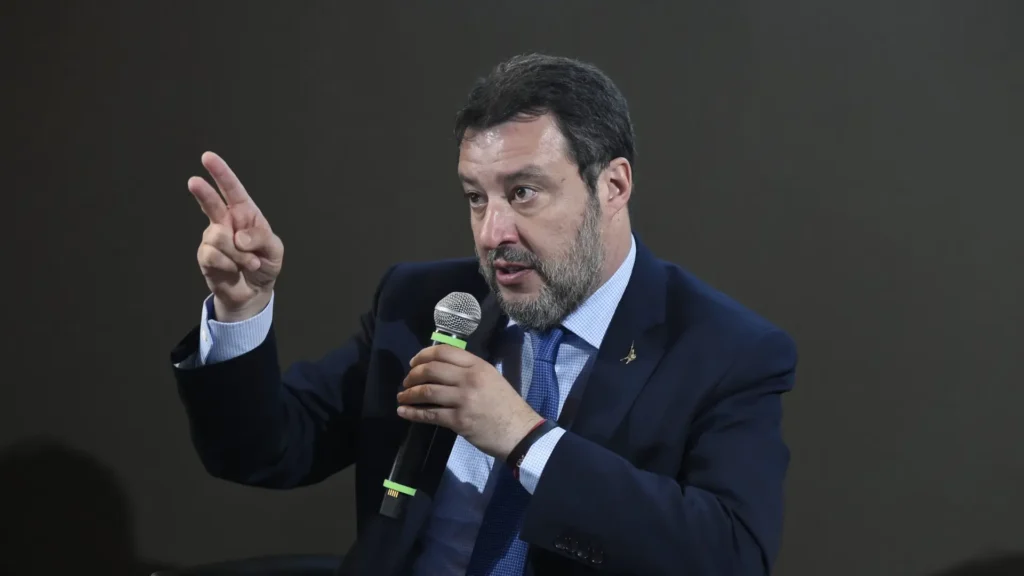 Il vicepremier Salvini