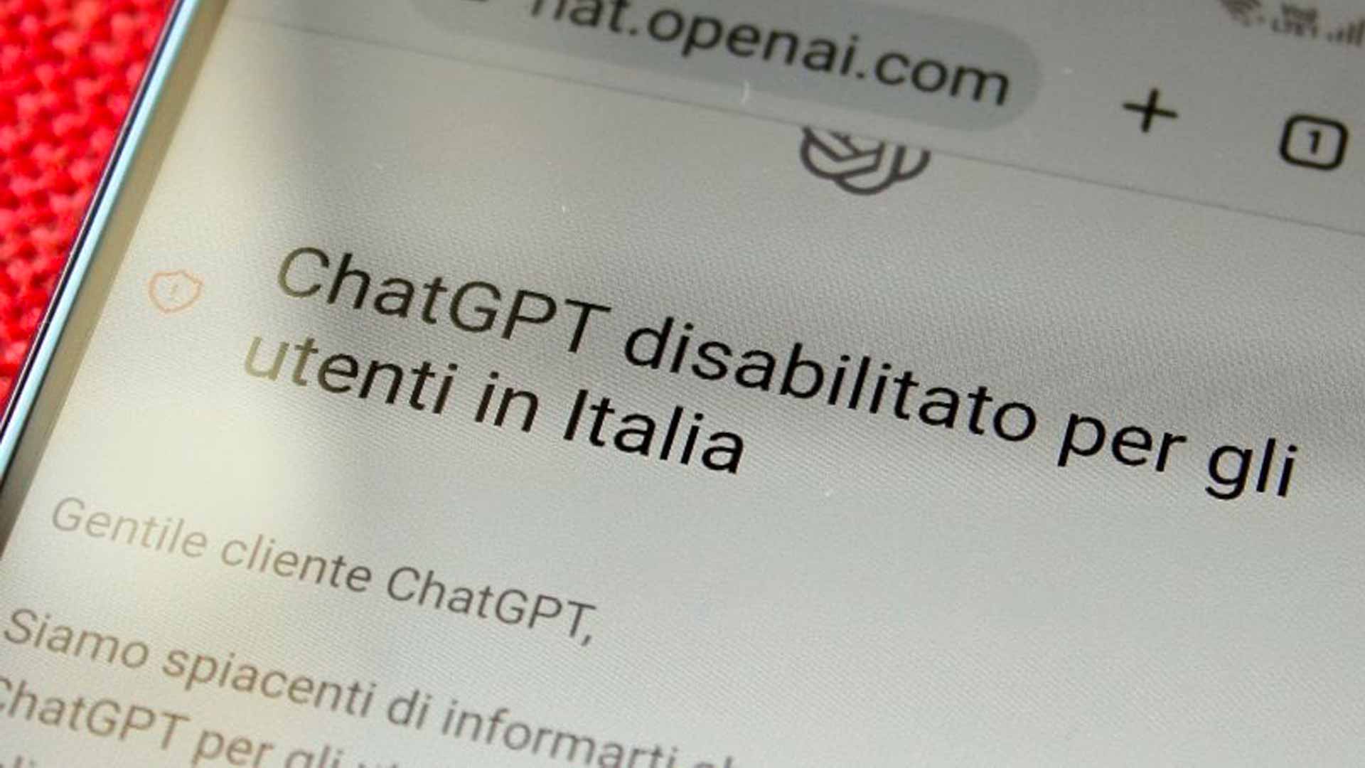 ChatGPT Privacy Italia Canada