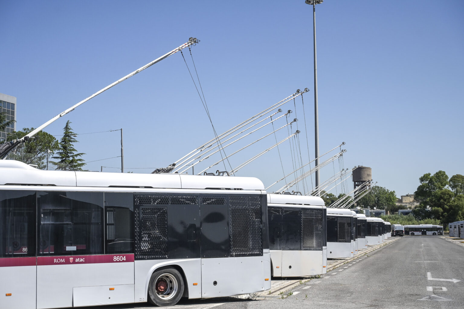 Lo sciopero dei trasporti a Roma