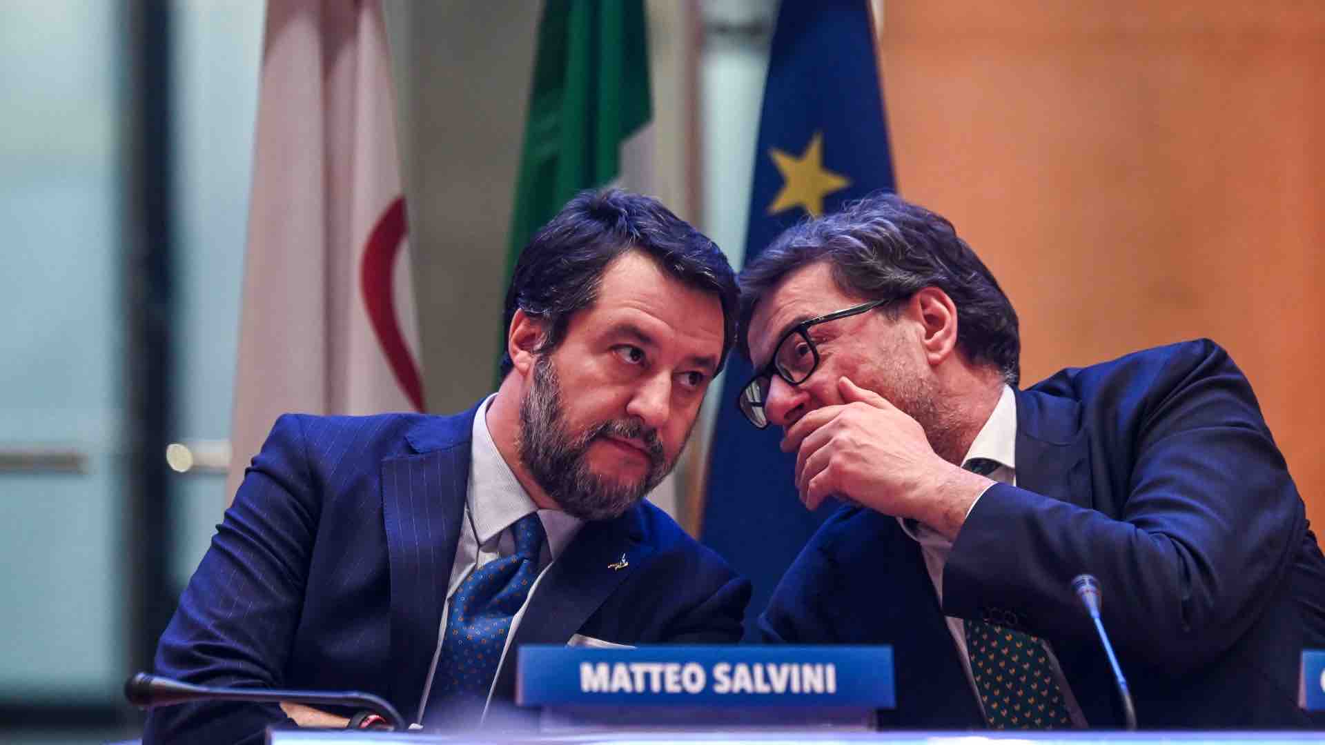 il difforme salvini giorgetti