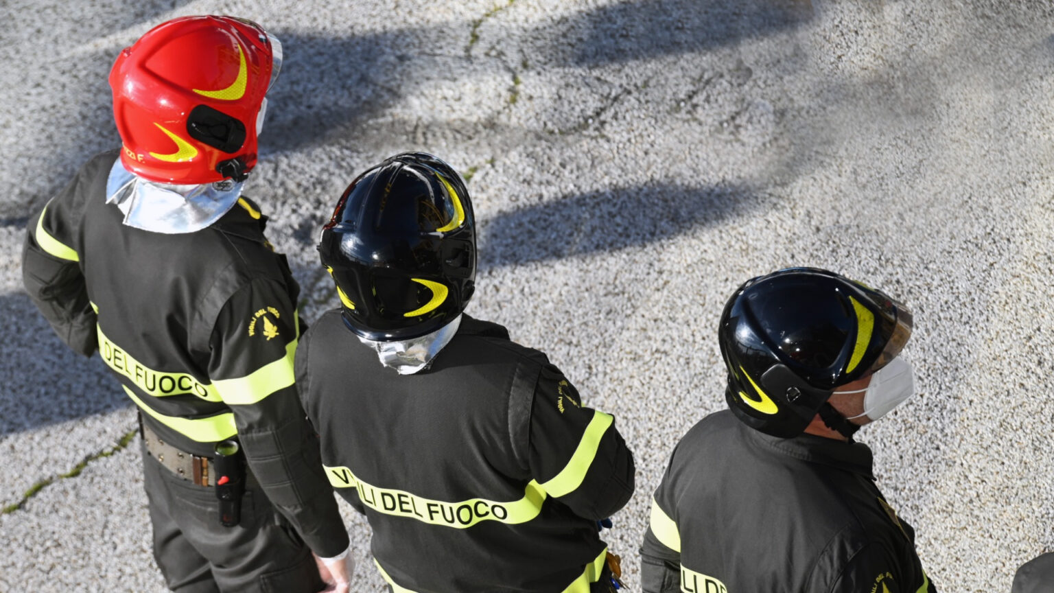 Sarno, vigili del fuoco