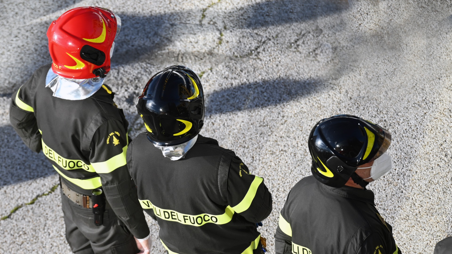 Vigili del fuoco a Milano