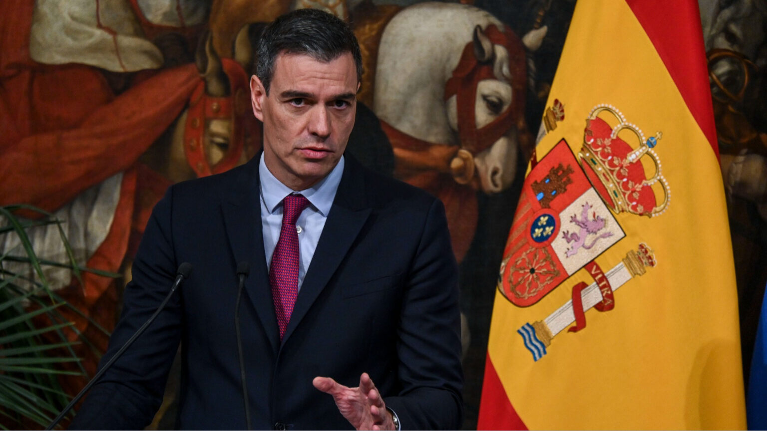 Il primo ministro spagnolo Sanchez