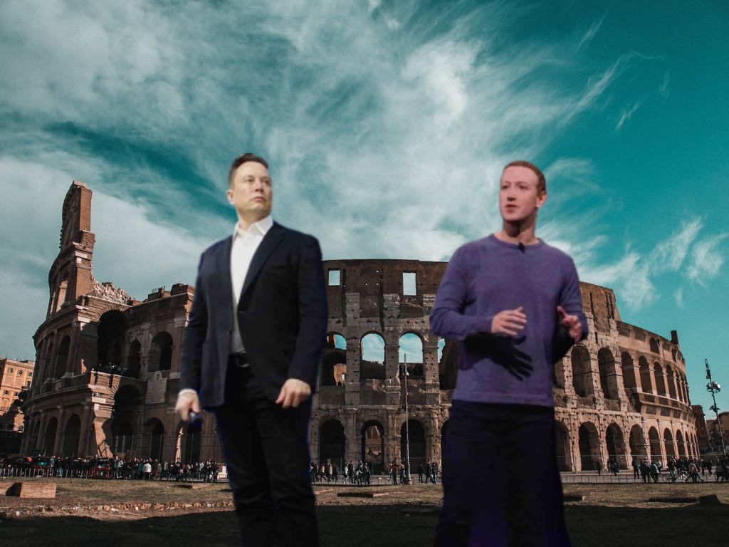 Musk vs Zuckenberg: il combattimento nell'antica Roma