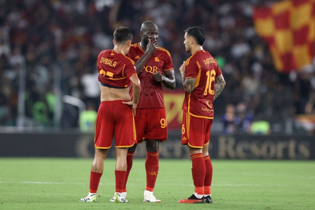 Dybala, Lukaku e Paredes, Roma