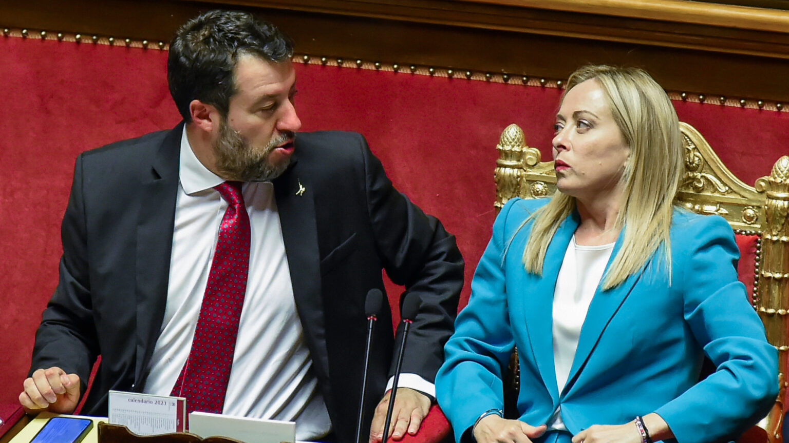 Matteo Salvini Giorgia Meloni
