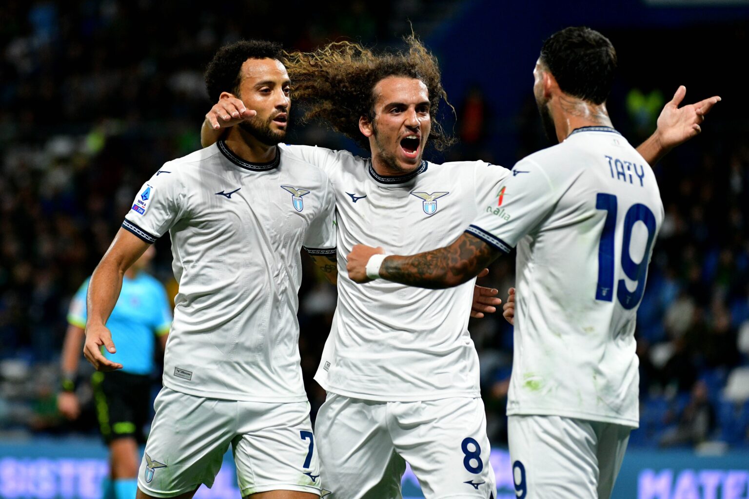 Felipe Anderson, Guendouzi e Castellanos, Lazio