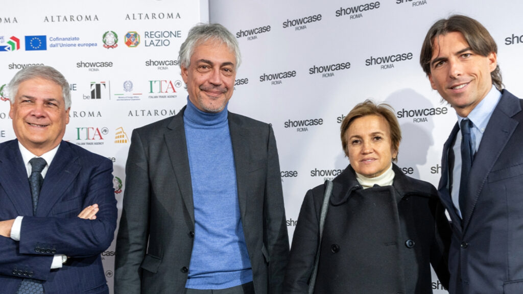 Da sinistra Roberto Luogo Alessandro Onorato Paolo Orneri e Silvia Venturini Fendi