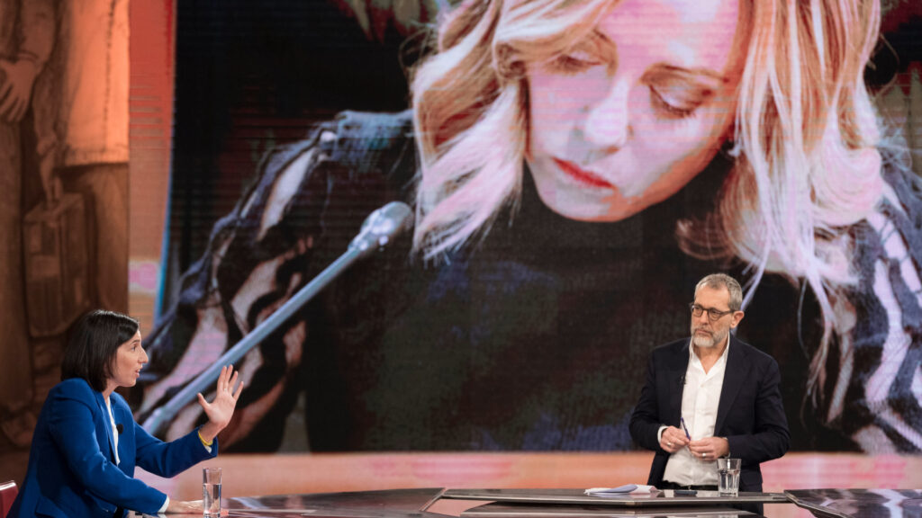 Schlein e Meloni sullo schermo a Piazza Pulita