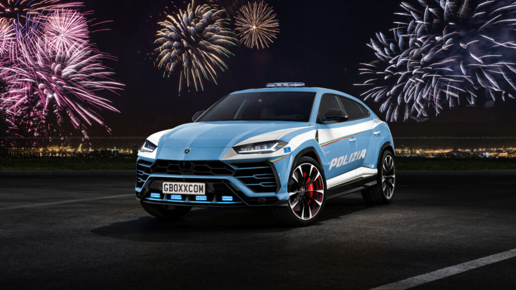 Lamborghini Urus Polizia Rendering 1 1