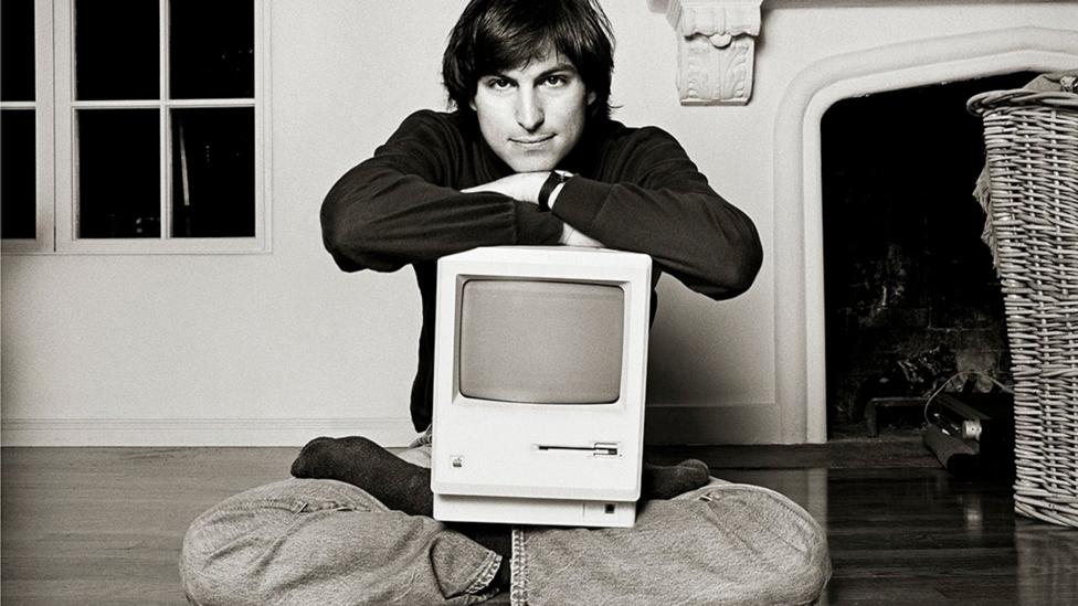 Steve Jobs e il primo Macintosh