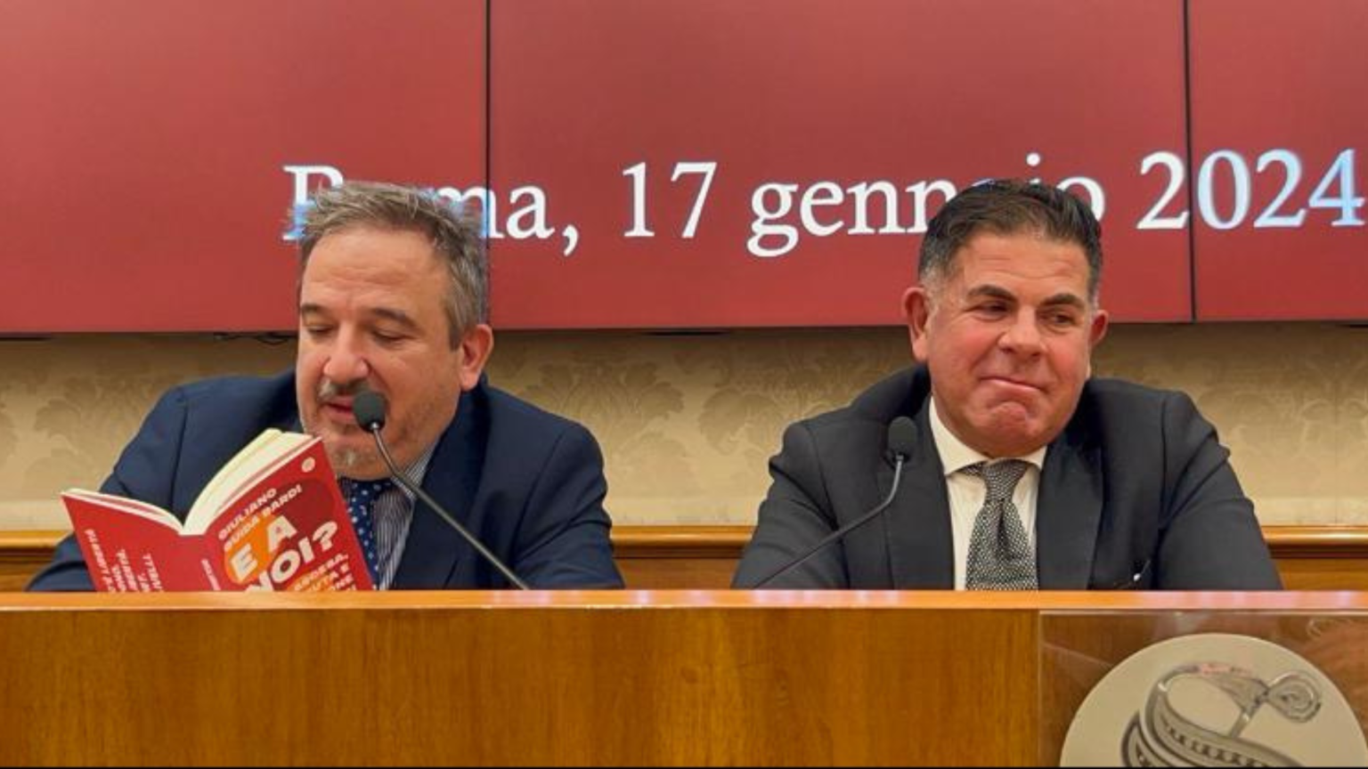 Luca Telese e Giuliano Guida Bardi