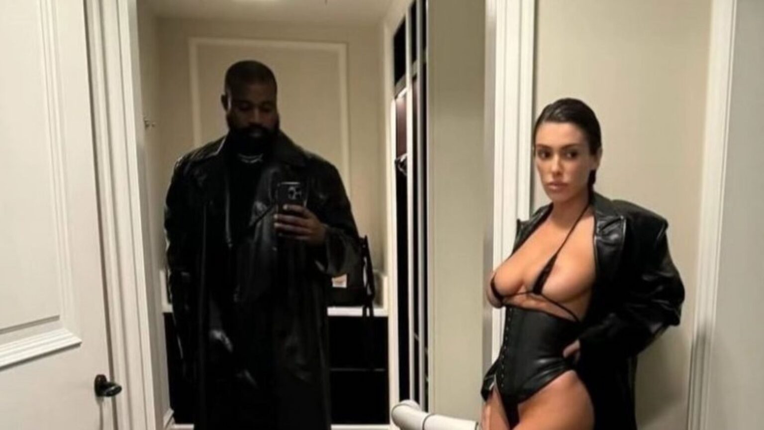 Bianca Censori e Kanye West