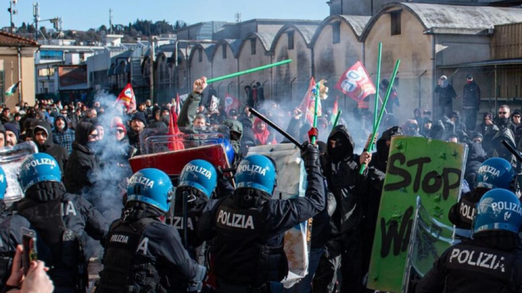 Vicenza, scontri per il padiglione israeliano alla fiera VicenzaOro