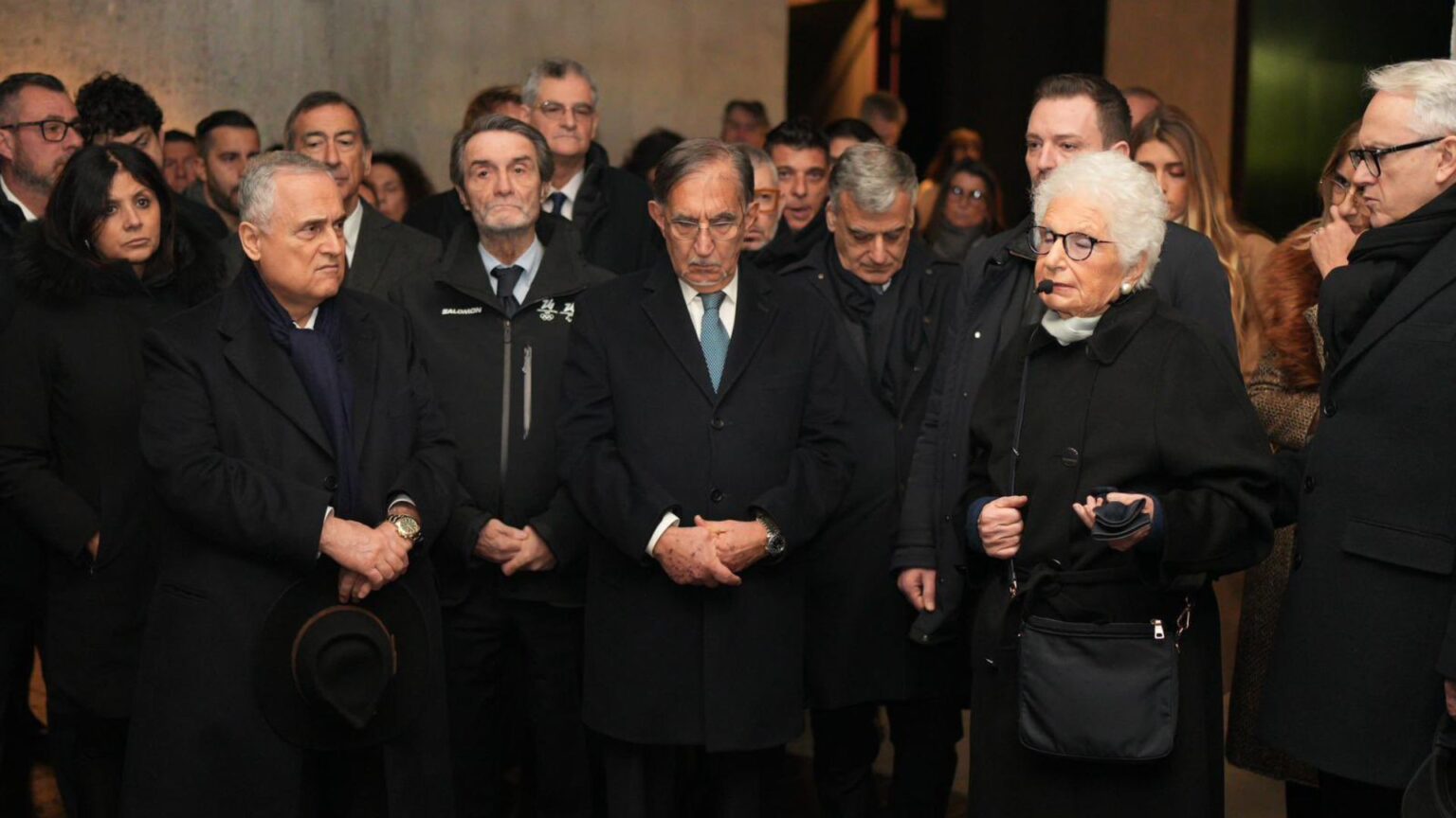Visita della Commissione antidiscriminazione del Senato al memoriale della shoah