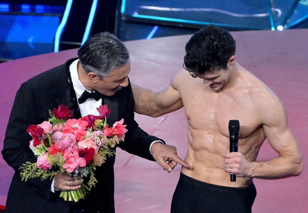 Roberto Bolle e Fiorello