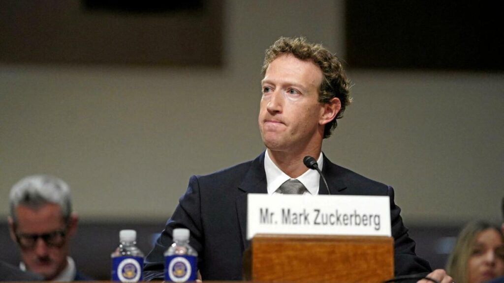 Zuckerberg creatore di Facebook Meta