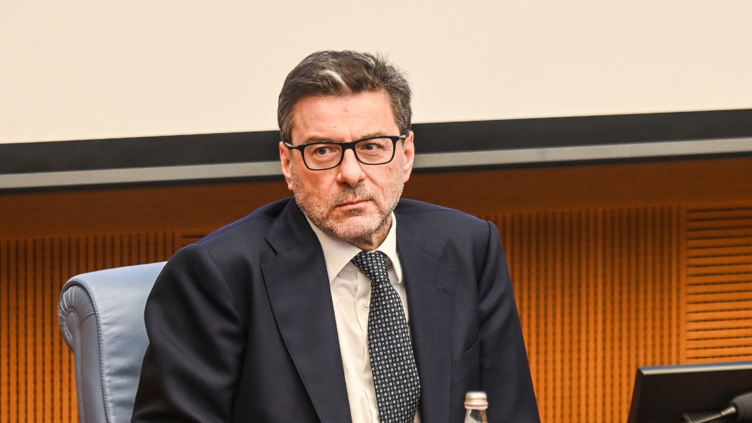 Giancarlo Giorgetti, ministro dell'Economia e delle Finanze