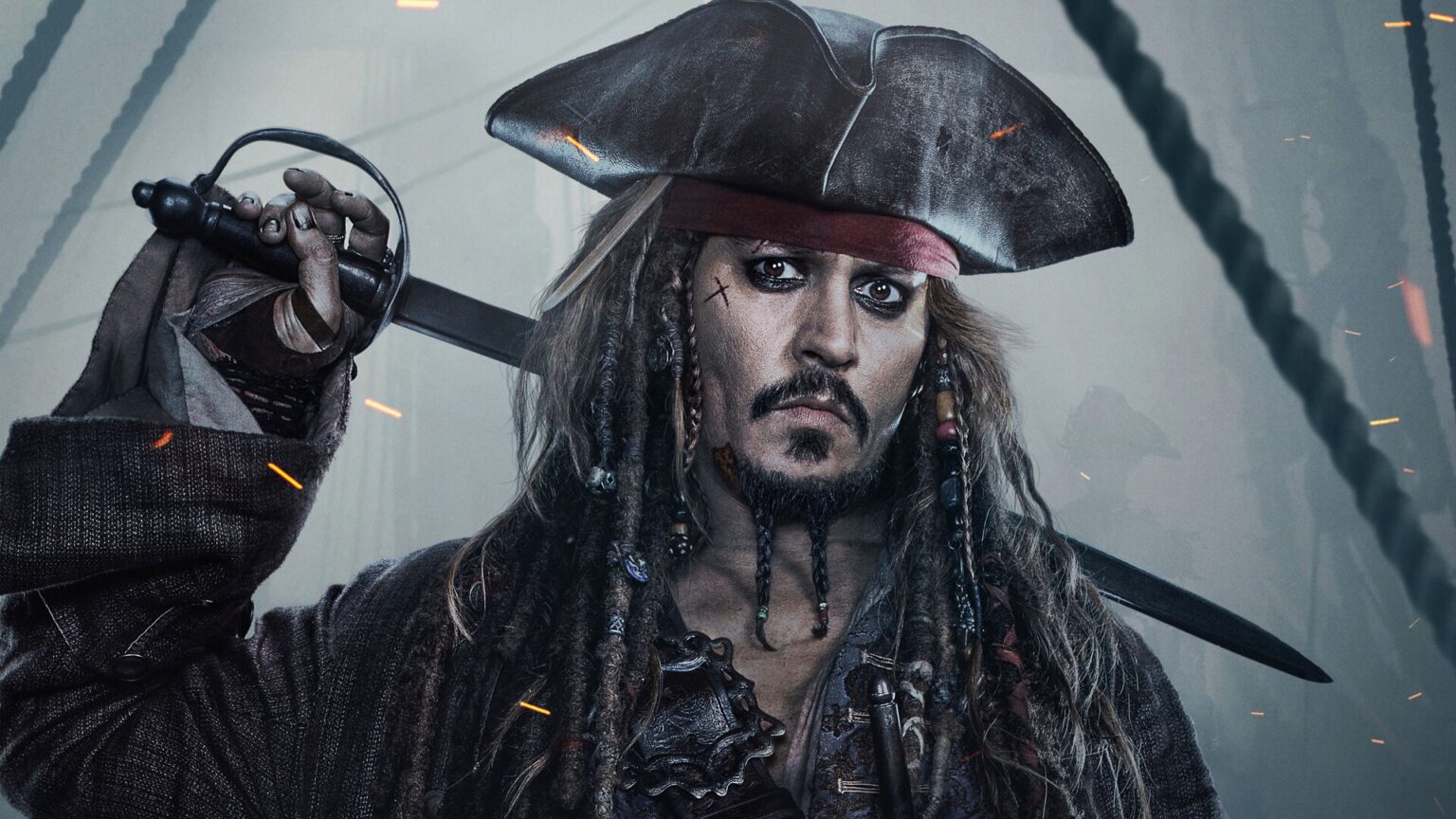 Jack Sparrow Pirates Of The Caribbean Dead Men Tell No Tales Wallpaper Download 1