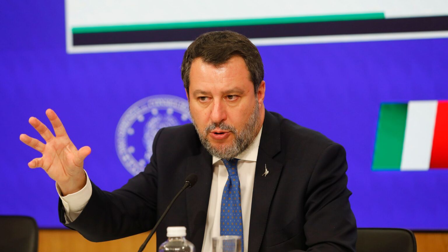 Matteo Salvini sulla leva obbligatoria