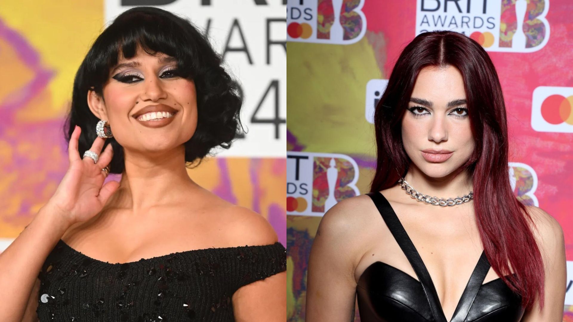 Raye e Dua Lipa ai Brit Awards