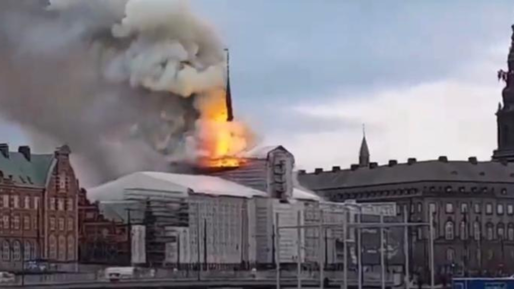 Copenhagen fiamme