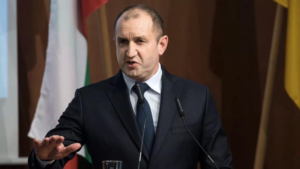 Presidente bulgaro Rumen Radev