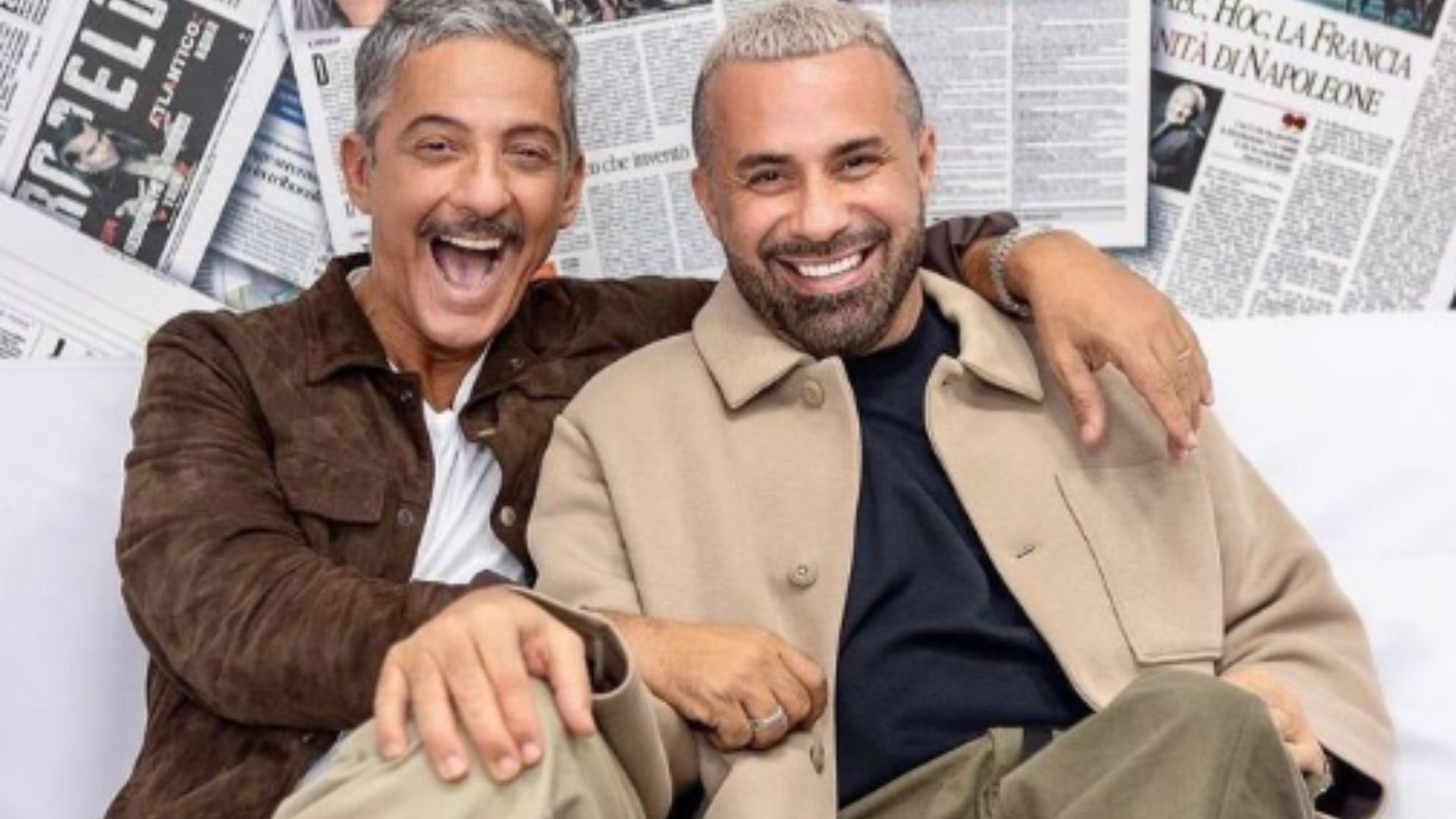 Luca Tommassini e Fiorello
