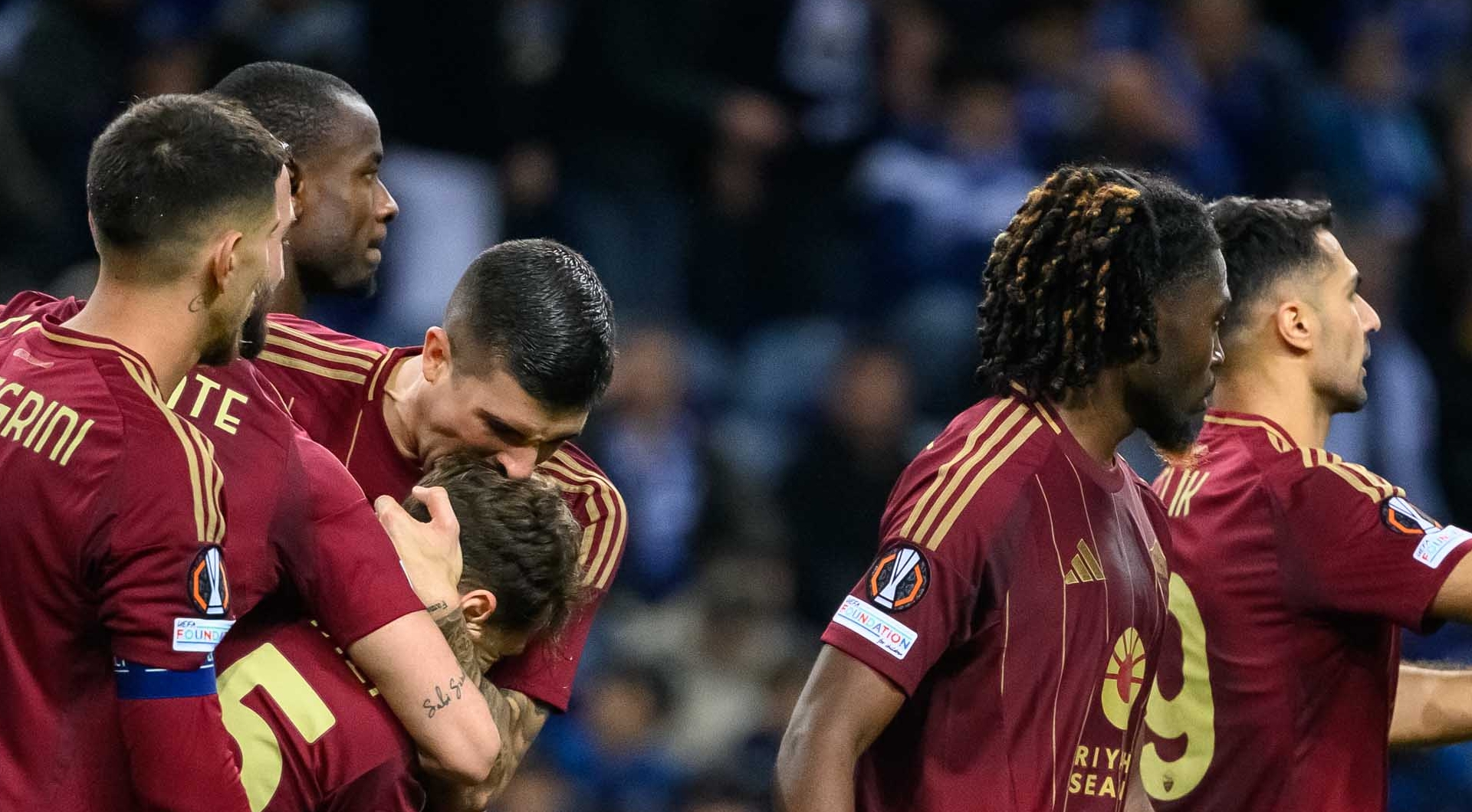 europa league - porto 1-1 roma
