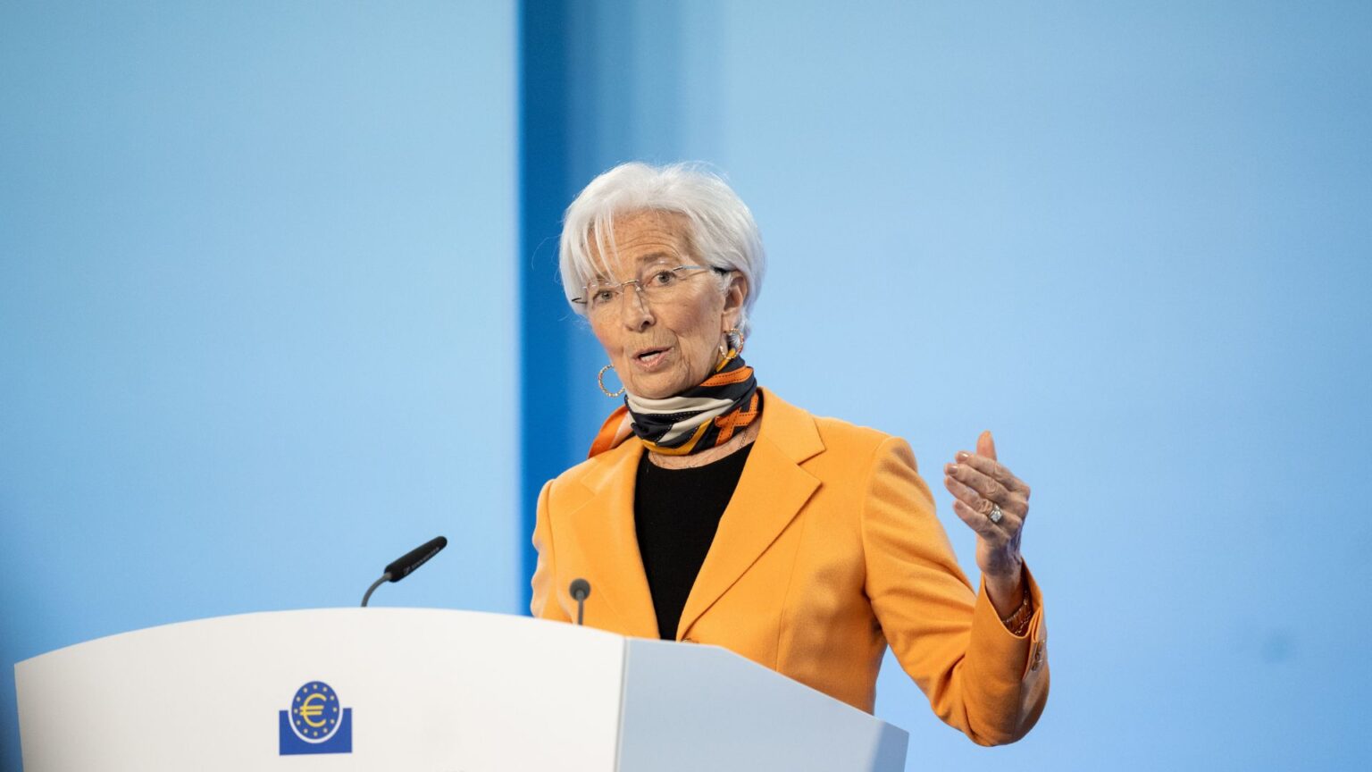 Christine Lagarde, Presidente della Bce