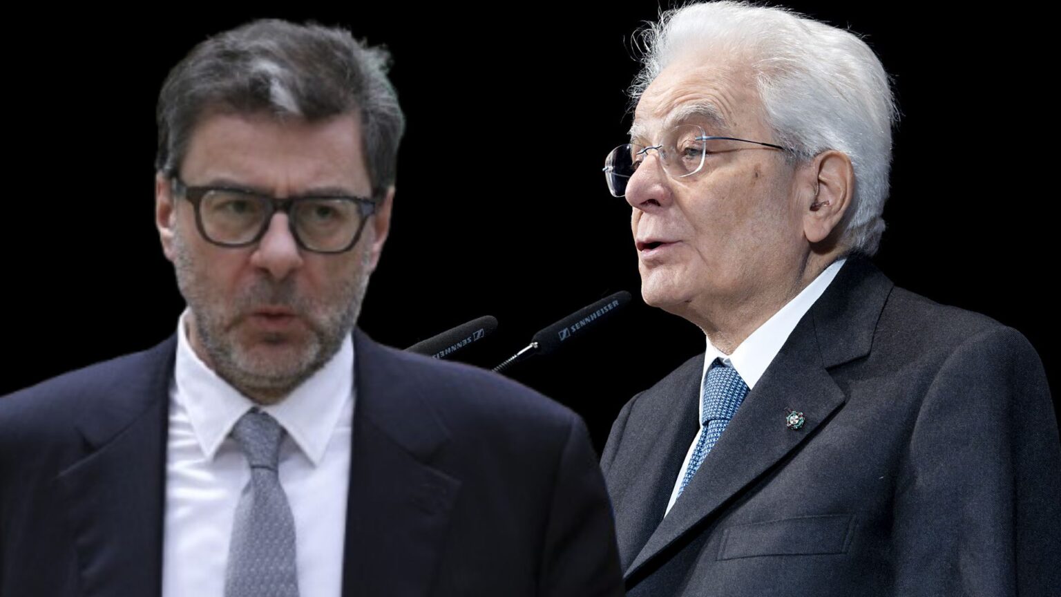 Giancarlo Giorgetti e Sergio Mattarella sui dazi