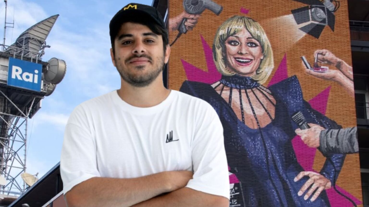 PISKV e il murales di Raffaella Carrà