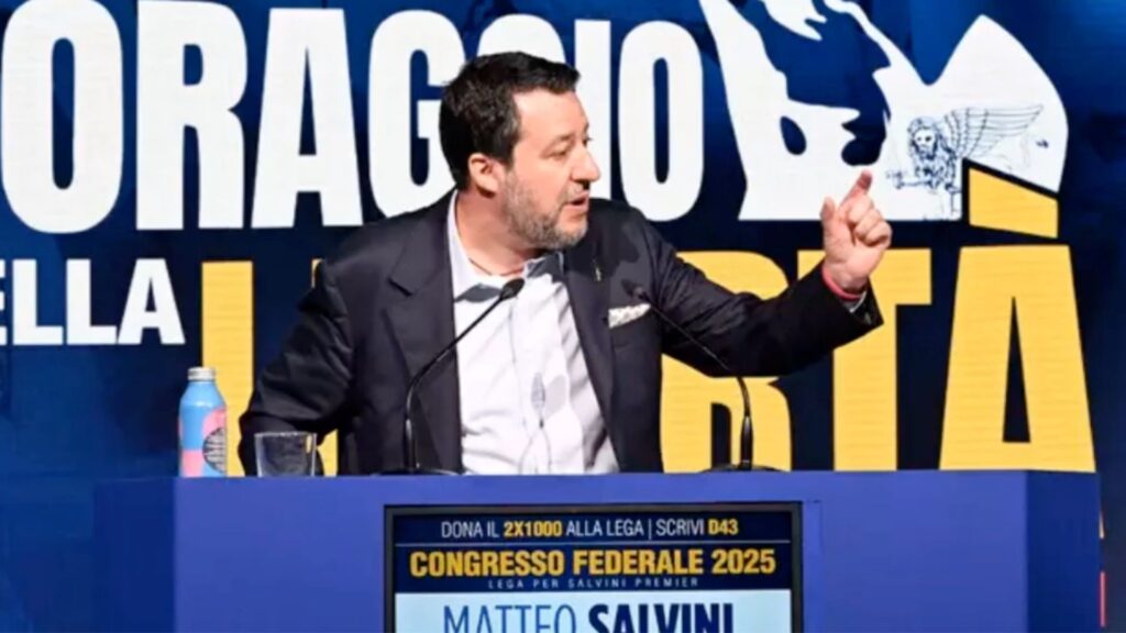Congresso Lega, Matteo Salvini
