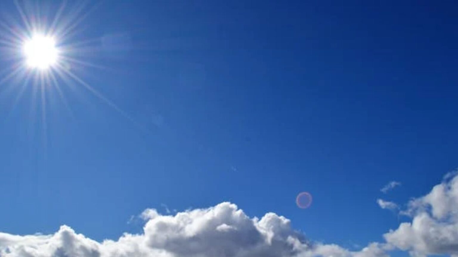 Meteo primo maggio, sole