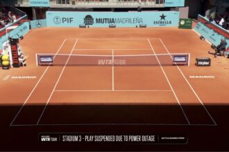Il maxi blackout blocca il Masters 1000 Madrid
