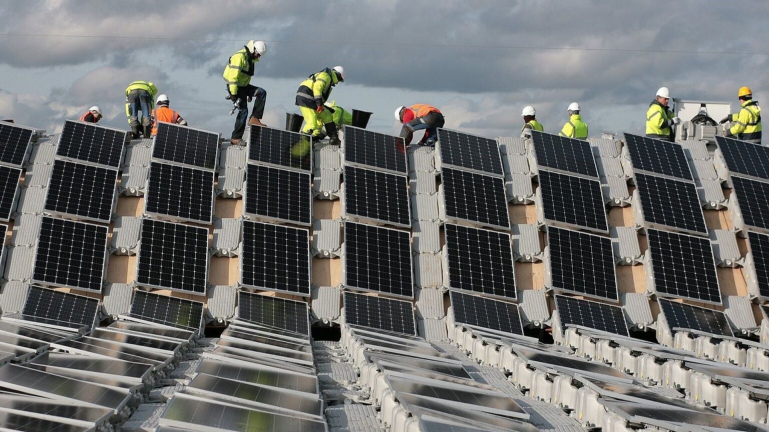 Frosinone, operaio morto in impianto fotovoltaico (foto di repertorio)
