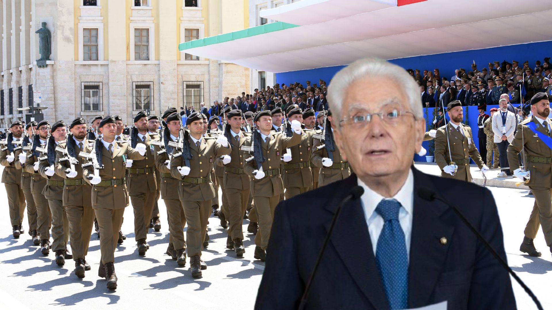 Esercito, da 164 anni a servizio dello Stato. Mattarella: “Punto di forza per la Repubblica” Esercito, da 164 anni a servizio dello Stato. Mattarella: “Punto di forza per la Repubblica”